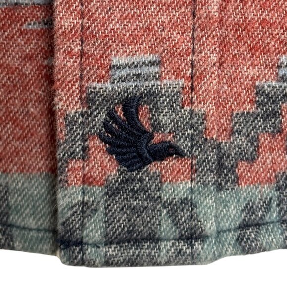 CODY JAMES MEN'S SPOKANE SOUTHWESTERN PRINT SHERPA SHACKET WESTERN RODEO LARGE - Picture 12 of 12
